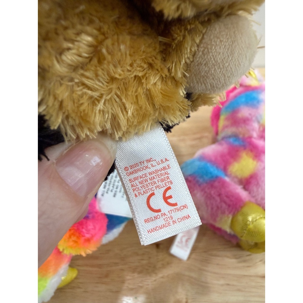 Ty Beanie Boos Spirit Marci Dogs Unicorn Lion Louie Lil Dreamers Owl Lot Plush - Picture 14 of 14